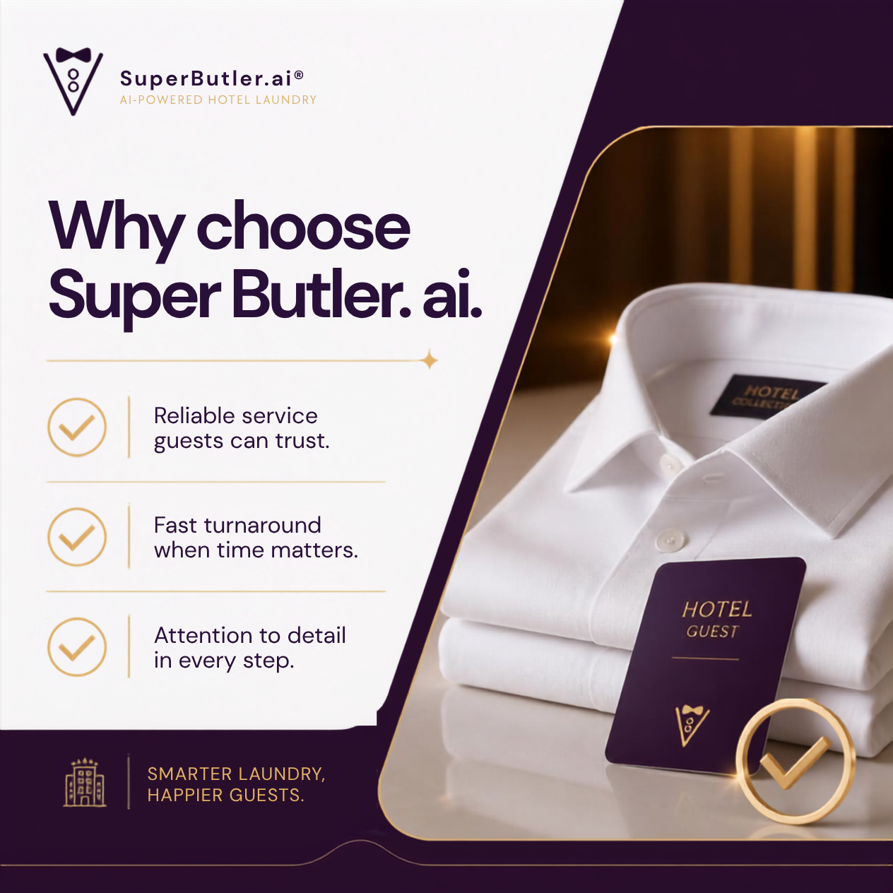 Superbutler Laundry Services Carousel Why