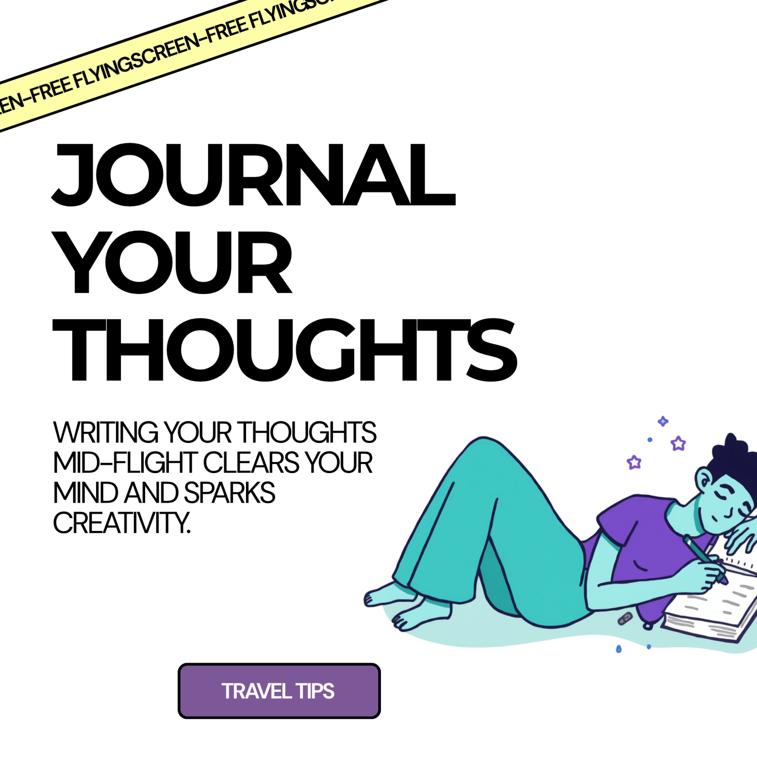 7-Hour Flight Without Screens Carousel Image 5